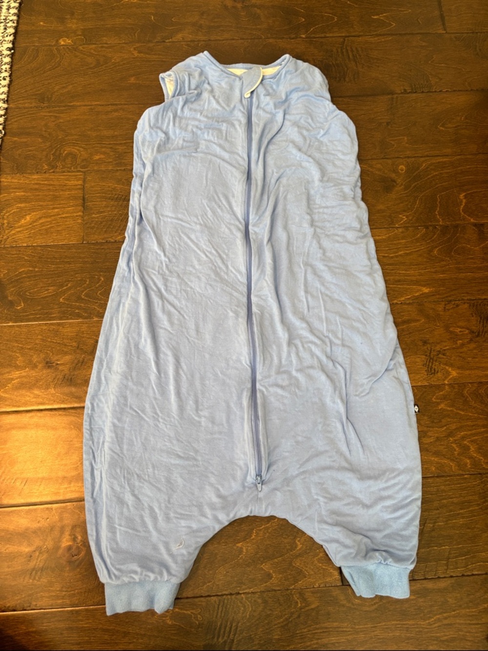 Kyte BABY Light Blue Sleeveless Zip Sleep Bag Walker